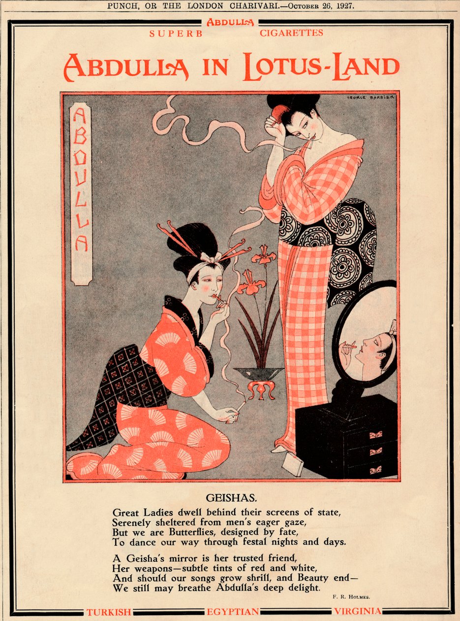 Abdulla na Terra dos Lótus - Gueixas, 1927 de Unbekannt