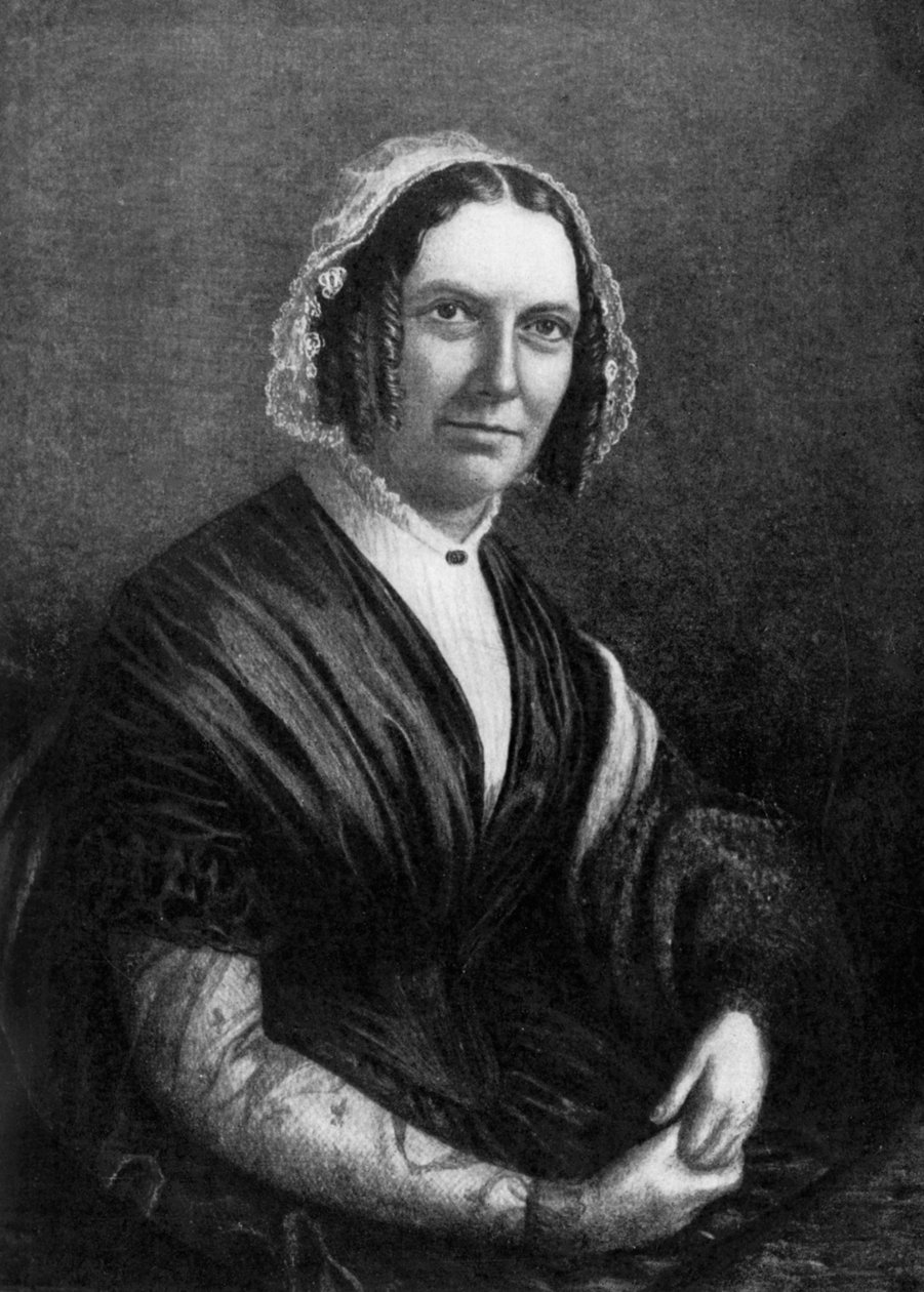 Abigail Powers Fillmore, esposa do presidente americano Millard Fillmore, século 19, 1908 de Unbekannt