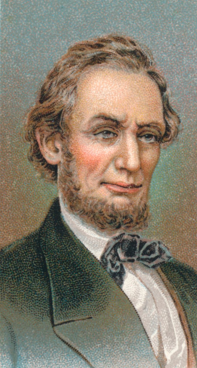 Abraham Lincoln 1809-1865 16º Presidente dos Estados Unidos, 1924 de Unbekannt