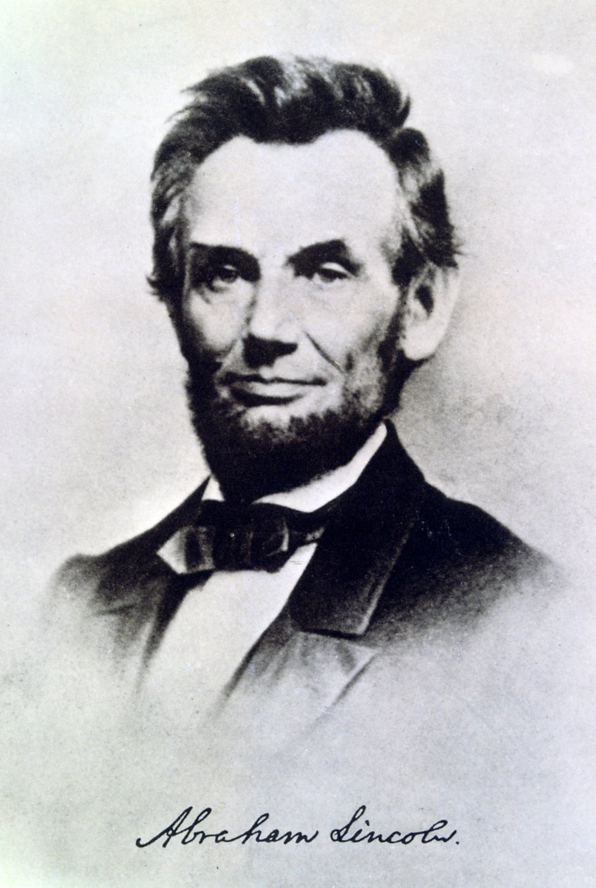 Abraham Lincoln, Presidente dos EUA, c1865 de Unbekannt