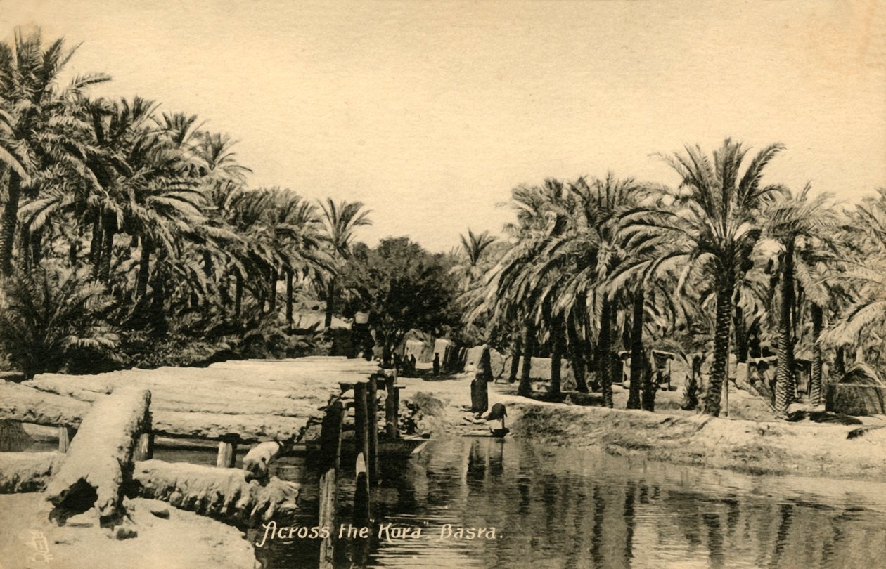 Do outro lado do Kora, Basra, c1918-c1939. de Unbekannt