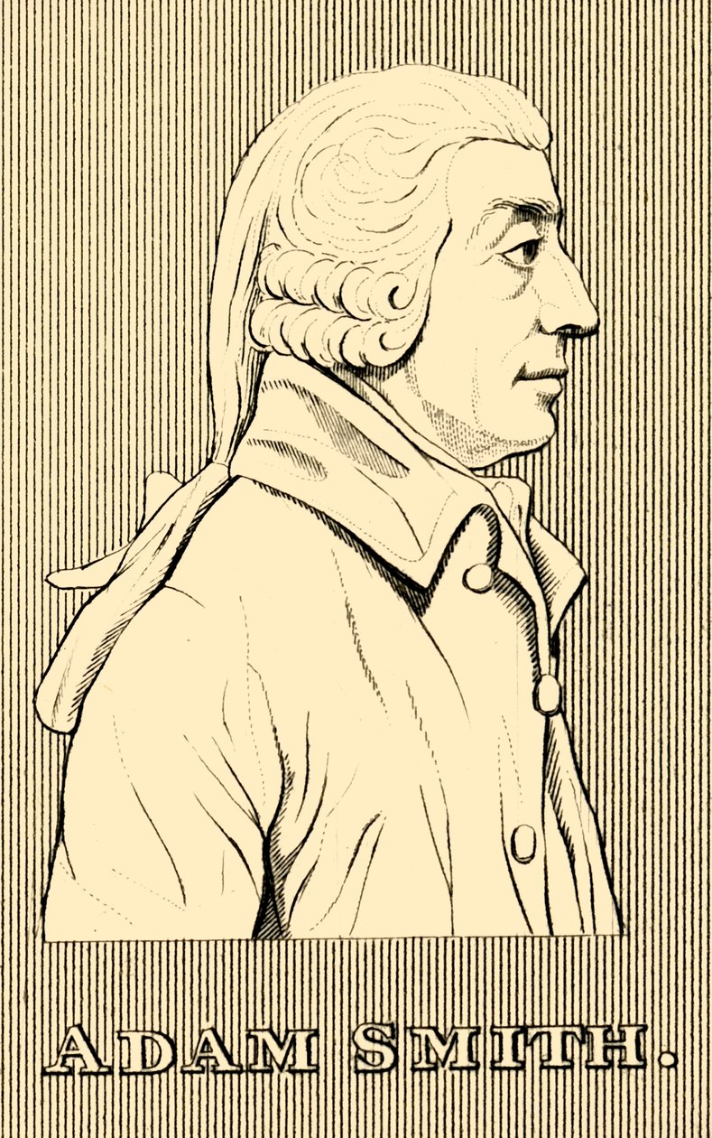 Adam Smith, 1723-1790, 1830. de Unbekannt