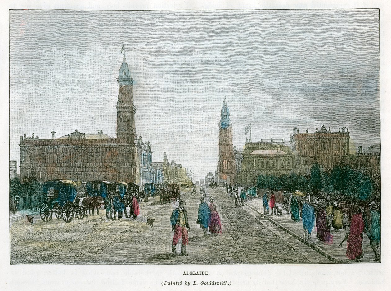 Adelaide, Austrália Meridional, Austrália, c1890 de Unbekannt