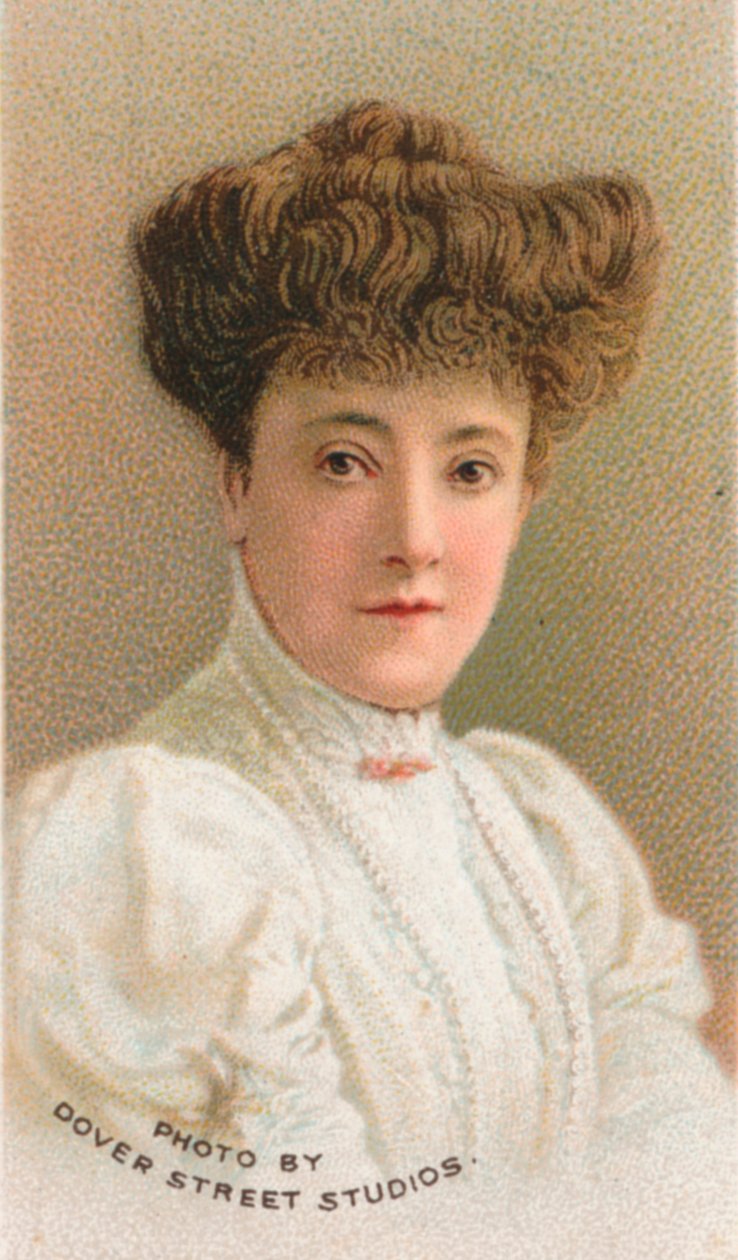 Adelina Patti 1843-1919, cantora de ópera nascida na Espanha, 1911 de Unbekannt
