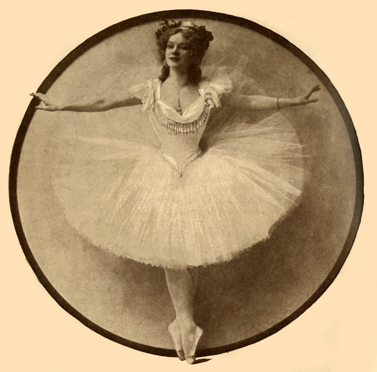 Adeline Genée, uma excelente dançarina de balé da Velha Escola., 1910. de Unbekannt