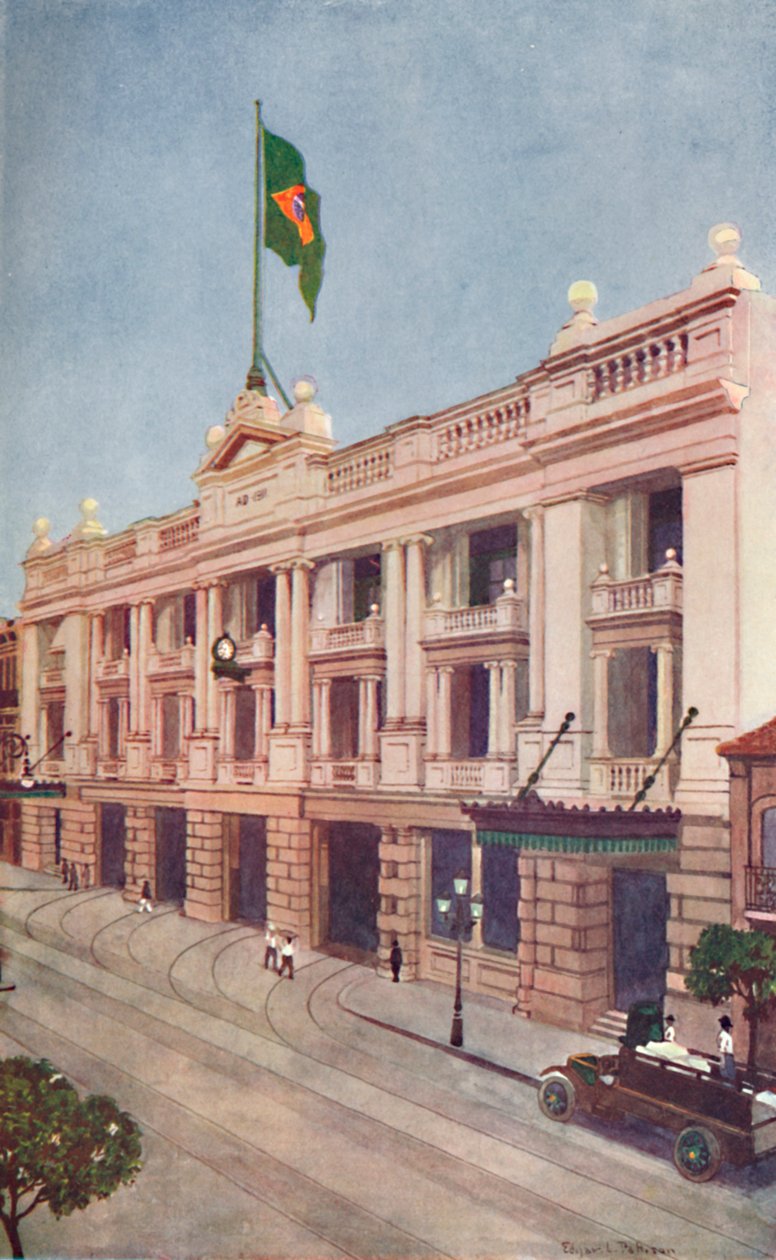 Escritórios de Administração do Bonde do Rio, Companhia de Energia Elétrica, 1914 de Unbekannt