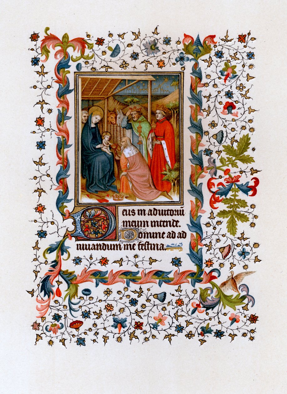 Adoração dos Magos, c1420 de Unbekannt