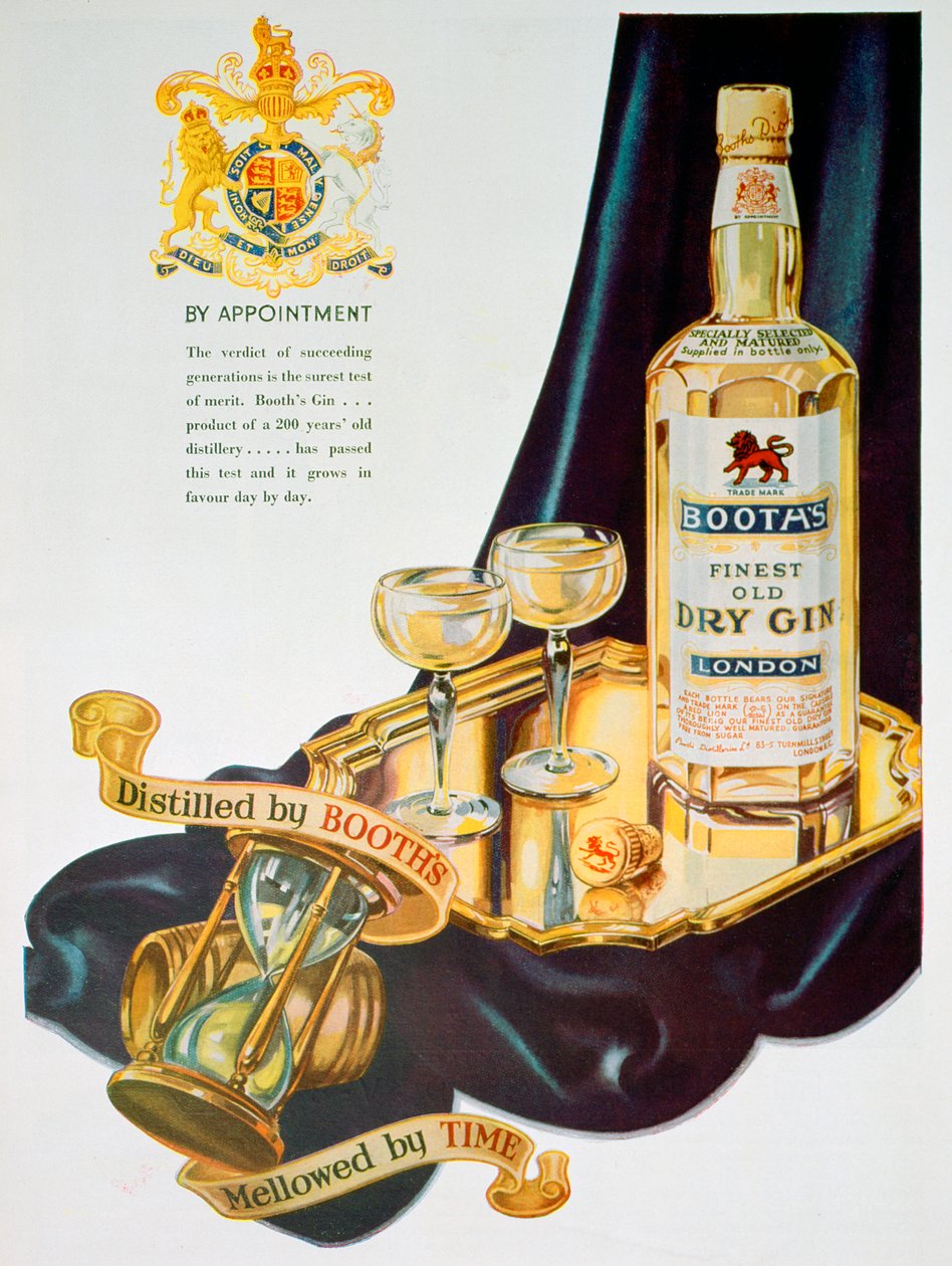 Anúncio para Cabines gin, 1935 de Unbekannt