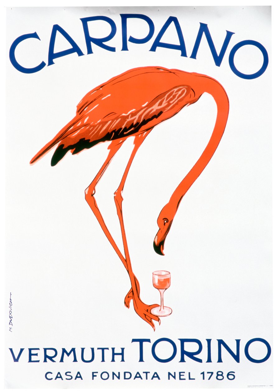 Anúncio para Carpano Vermouth de Unbekannt