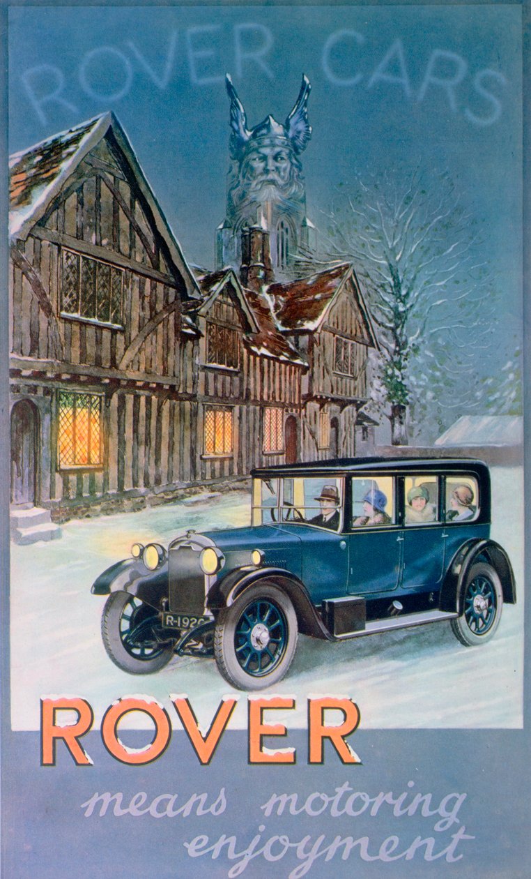 Anúncio para Rover Cars, 1927 de Unbekannt