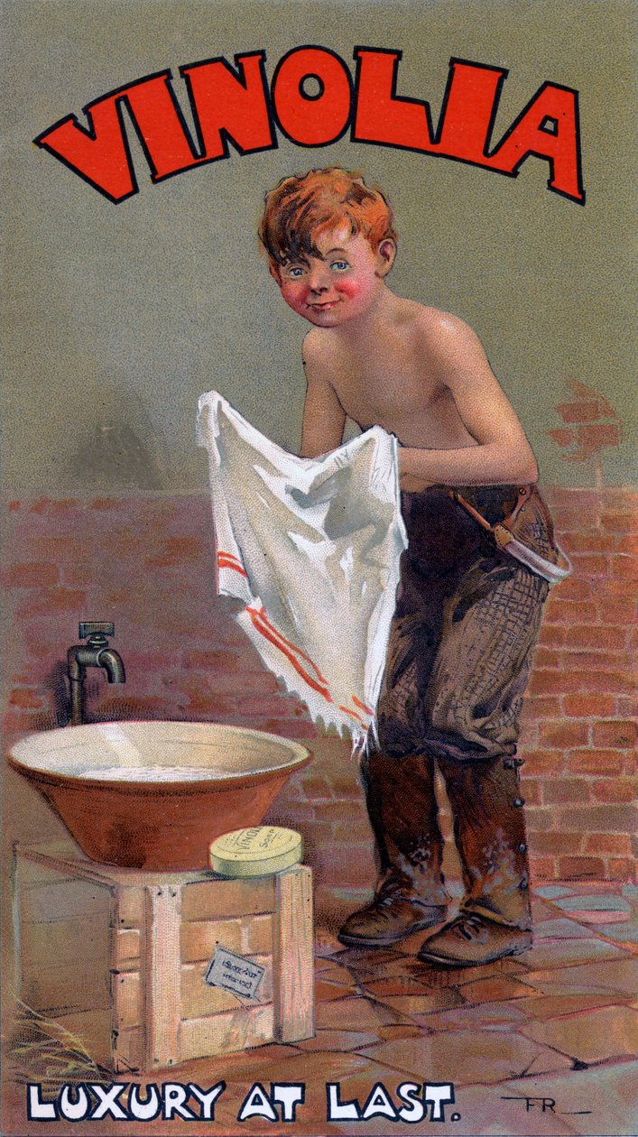 Anúncio para Sabonete Vinolia, c1900s de Unbekannt
