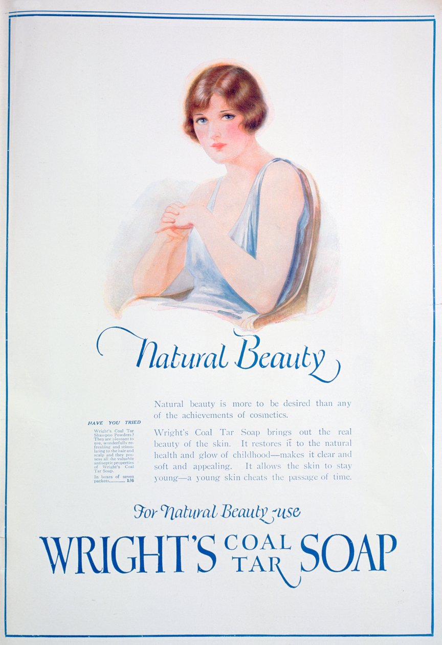 Anúncio para Wrights Coal Tar Soap, 1925 de Unbekannt