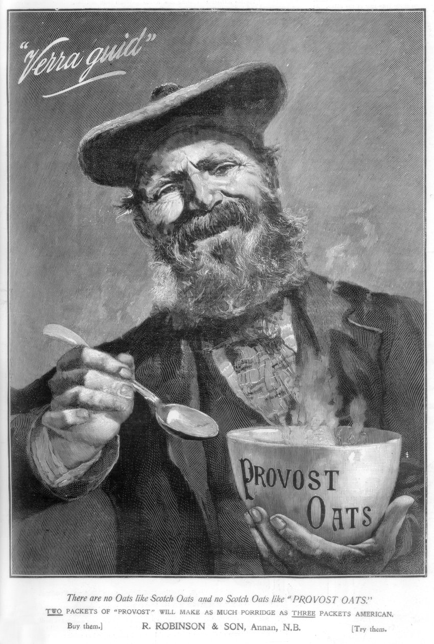 Anúncio para a aveia do reitor, 1901 de Unbekannt