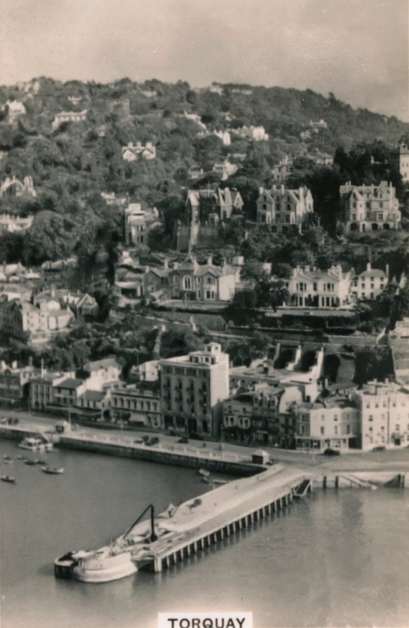 Vista aérea de Torquay, 1939 de Unbekannt