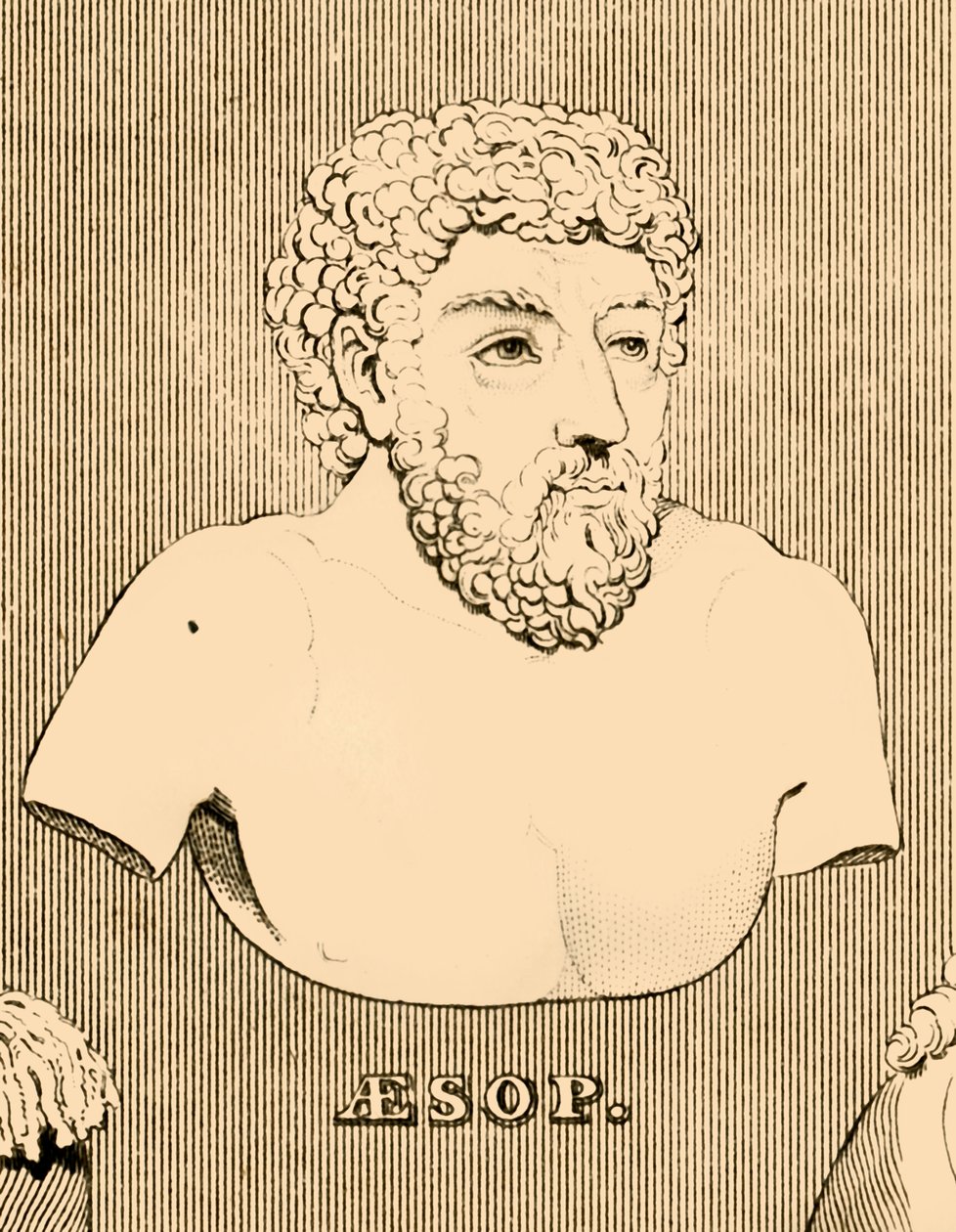 Esopo, c620-564 aC, 1830. de Unbekannt