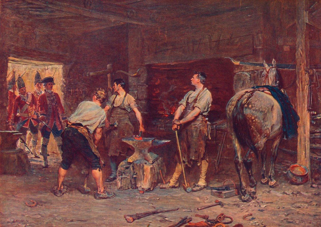 Depois de Culloden: Rebel Hunting, 1905 de Unbekannt