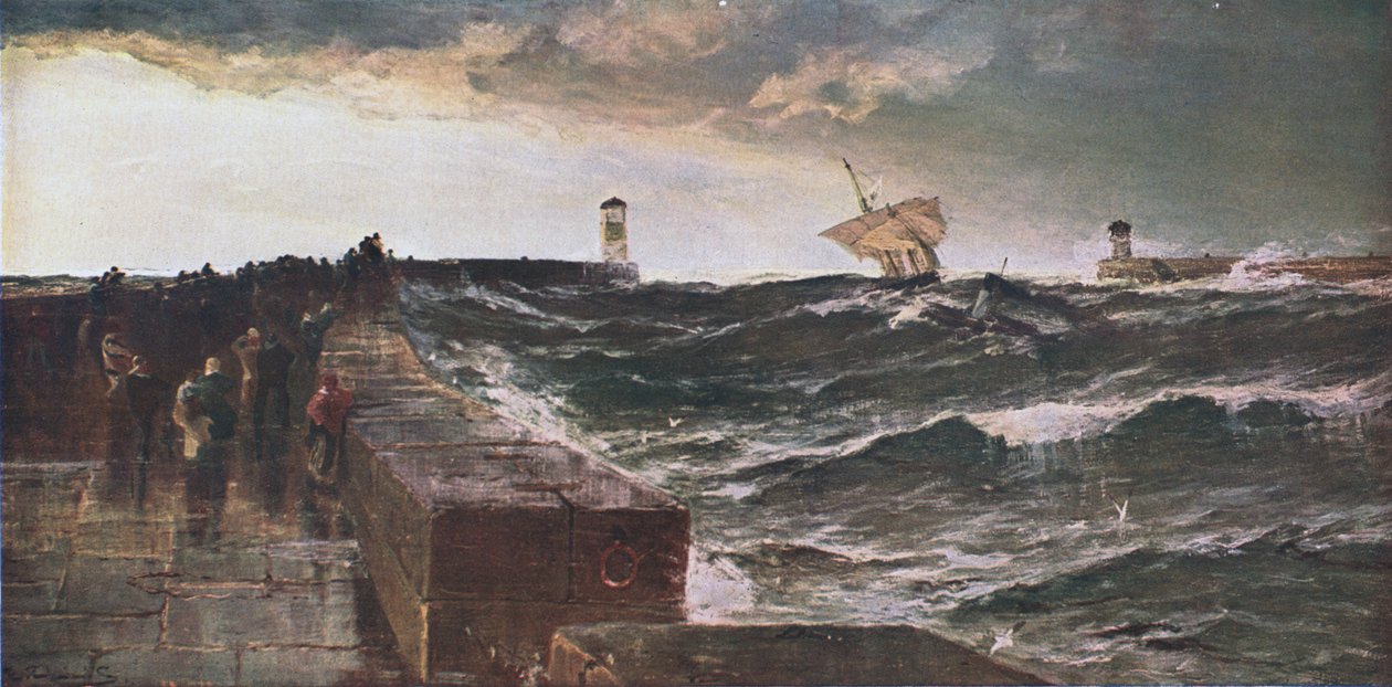Após Three Days Gale, 1885, c1902. de Unbekannt