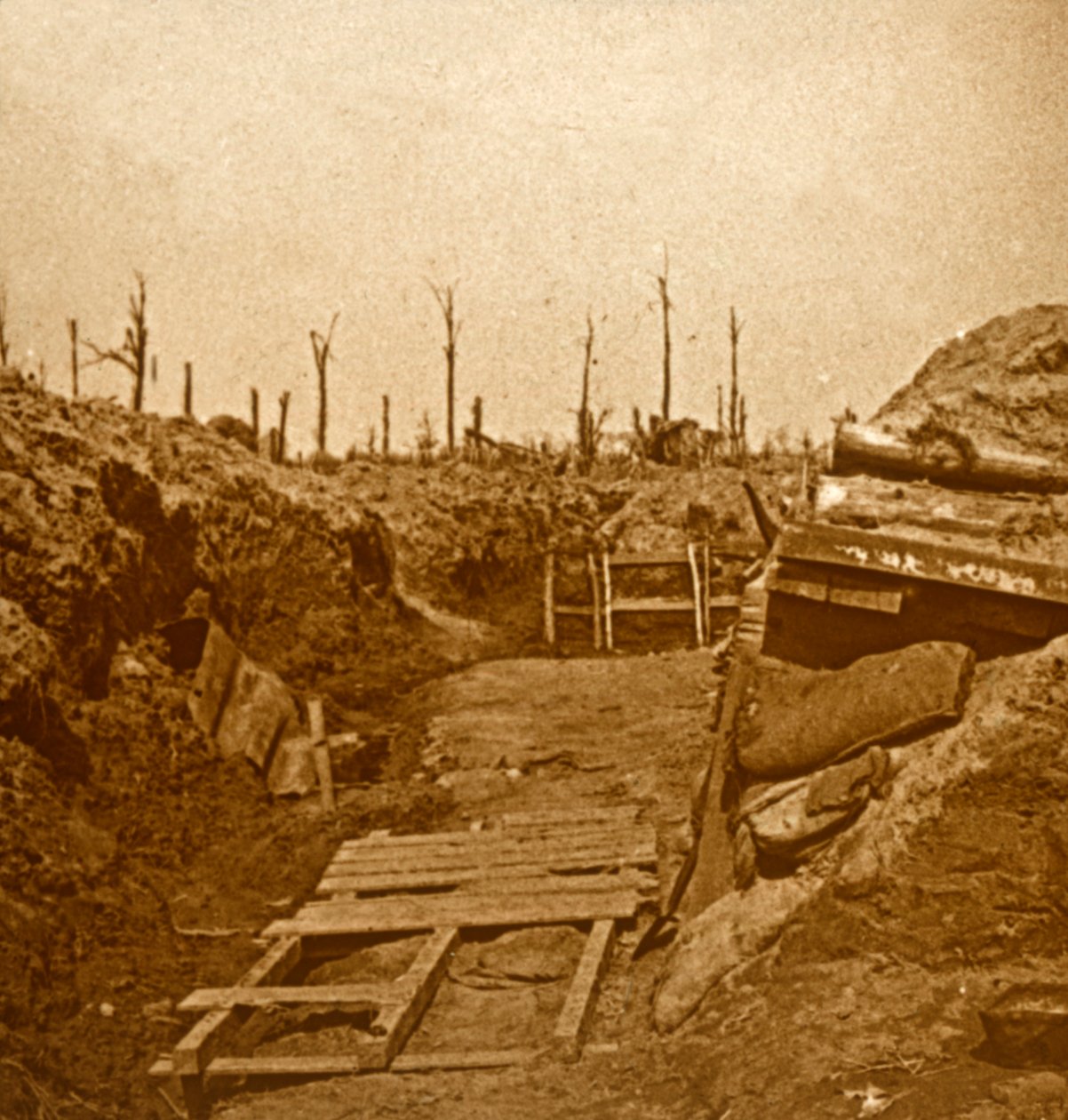 Após o bombardeio, c1914-c1918 de Unbekannt