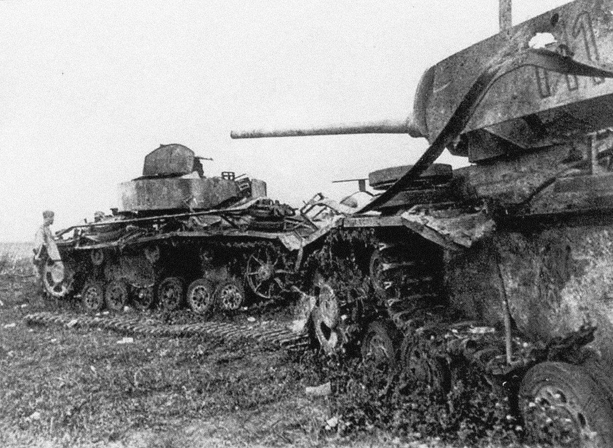 Após a Batalha de Prokhorovka de Unbekannt