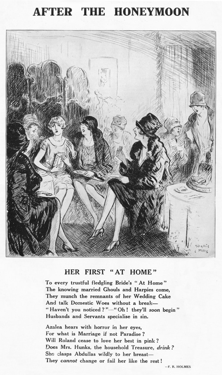 Depois da lua de mel - sua primeira vez em casa, 1927 de Unbekannt