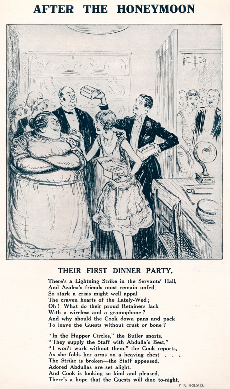 After the Honeymoon - Seu primeiro jantar de 1927 de Unbekannt