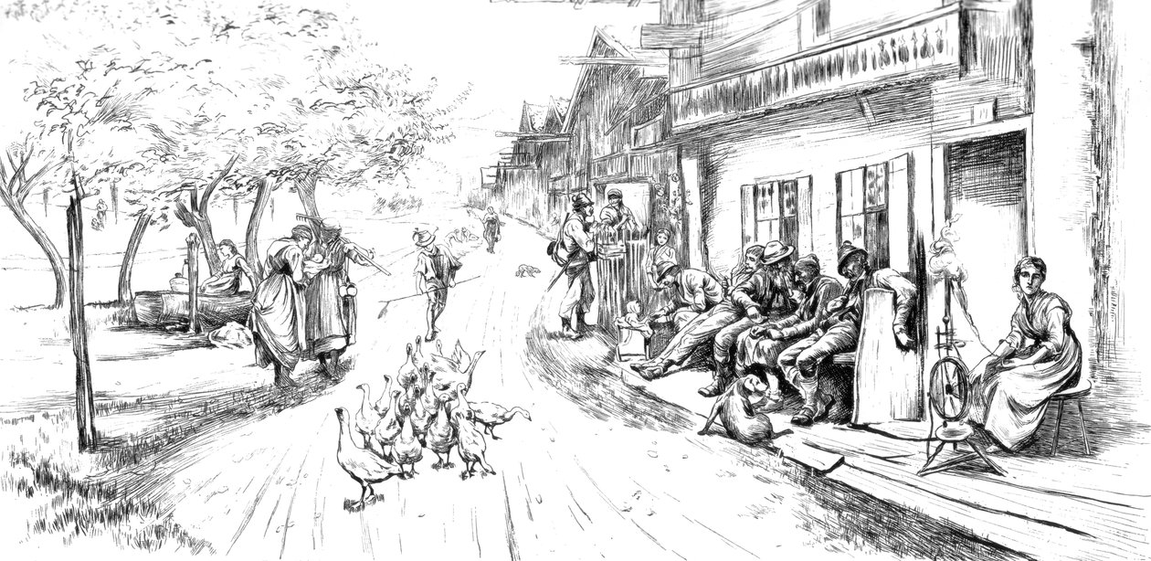 Após a labuta do dia, 1873 c1880-1882 de Unbekannt