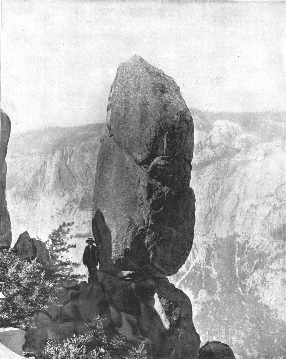 Coluna Agassiz, Yosemite, Califórnia, EUA, c1900. de Unbekannt