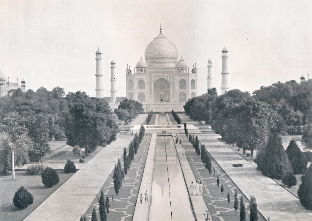 Agra. O Taj Mahal, c1920. de Unbekannt