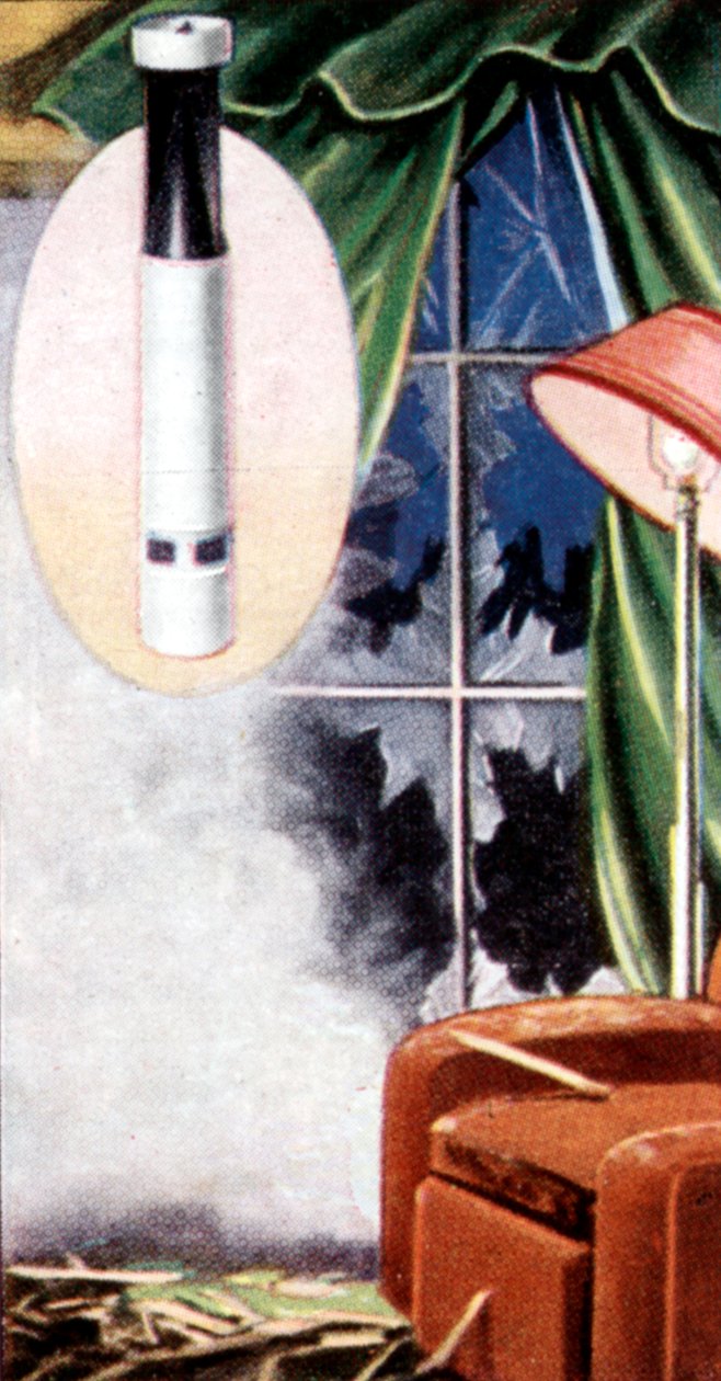 Precauções contra ataques aéreos, cartão de cigarro, britânico, 1938 de Unbekannt