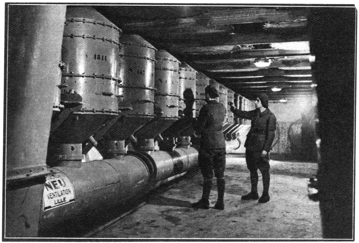 Filtros de ar, Maginot Line, França, 1939 de Unbekannt