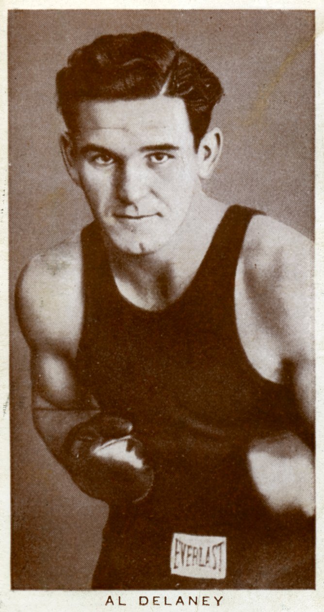 Al Delaney, pugilista canadense, 1938 de Unbekannt