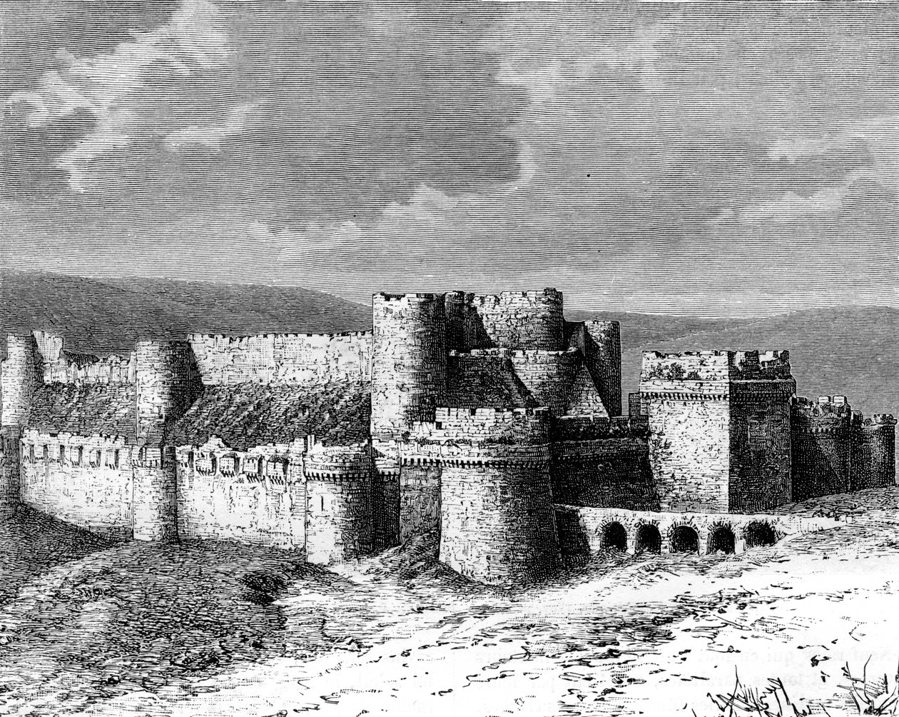 Castelo de Al Karak, século XIX de Unbekannt