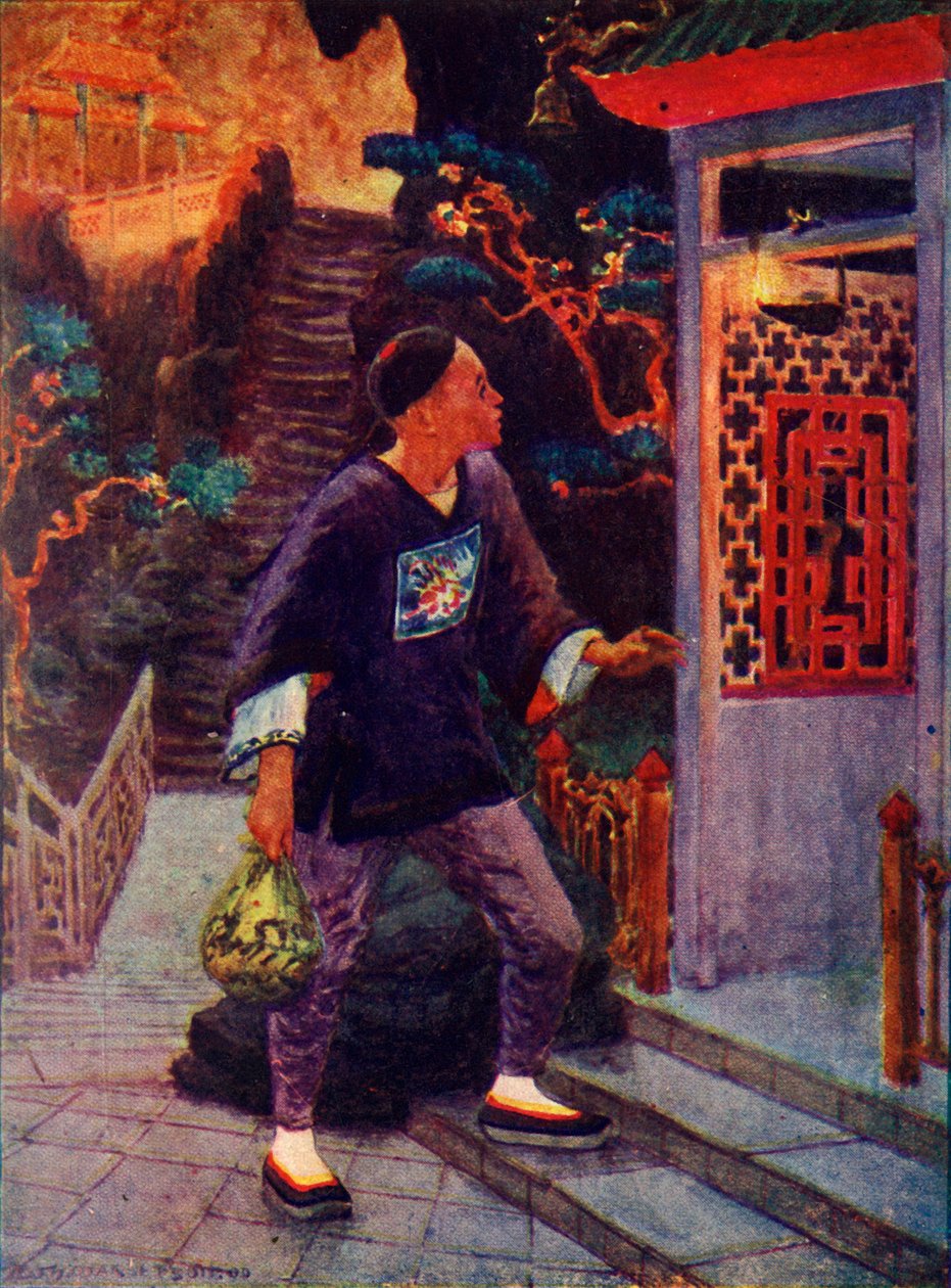 Aladdin descobre a Lâmpada, c1930. de Unbekannt