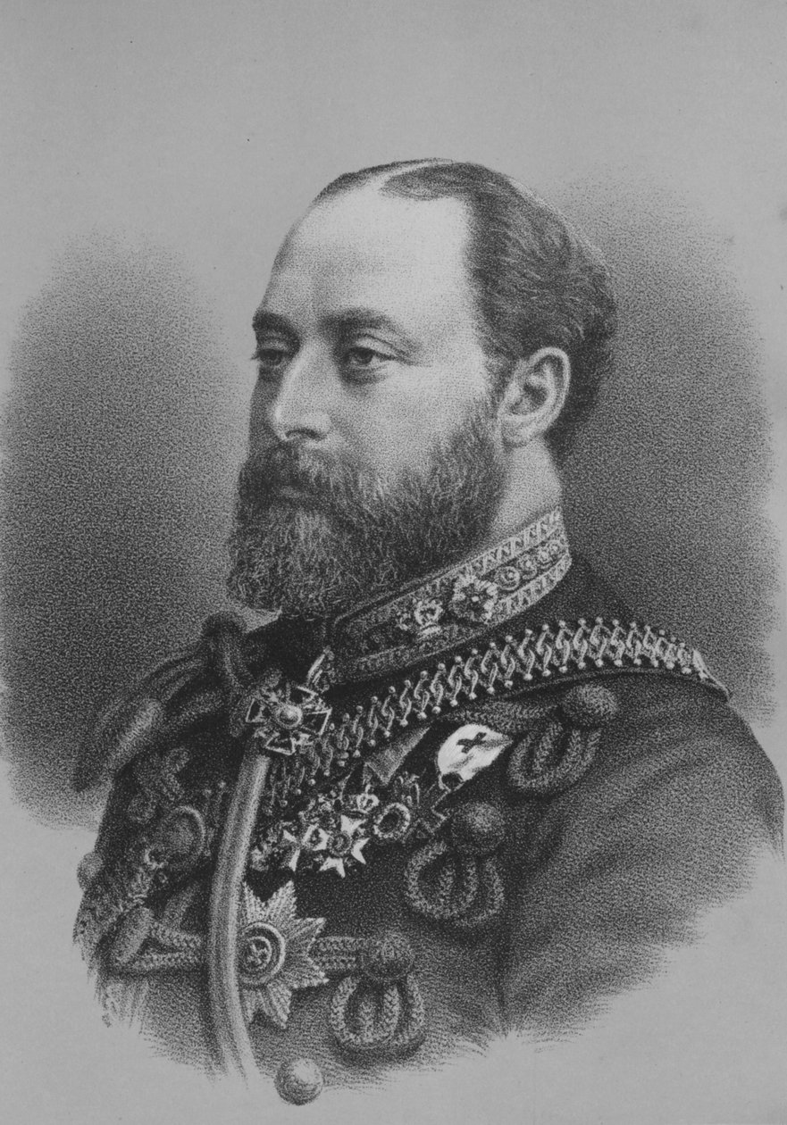 Albert Edward, Príncipe de Gales, c1880 1936 de Unbekannt