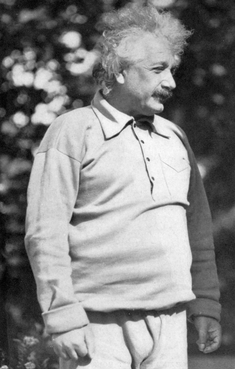 Albert Einstein 1879-1955, matemático alemão-suíço e físico teórico, c1930s de Unbekannt