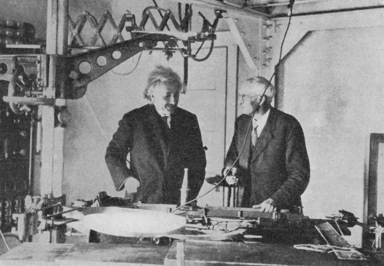 Albert Einstein 1879-1955 no Observatório do Monte Wilson de Unbekannt
