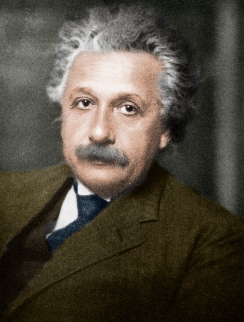 Albert Einstein, matemático e físico alemão-suíço-americano. de Unbekannt