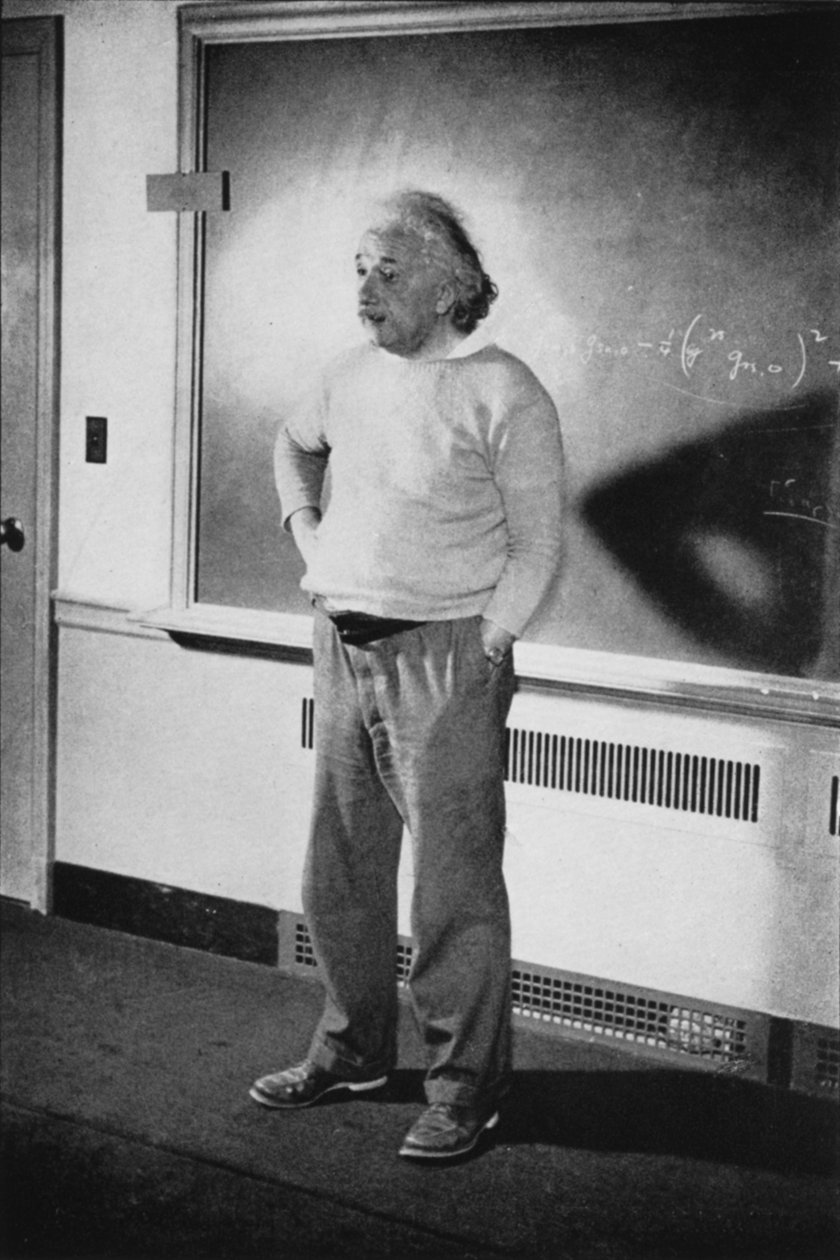Albert Einstein, matemático e físico germano-suíço-americano, 1940 de Unbekannt