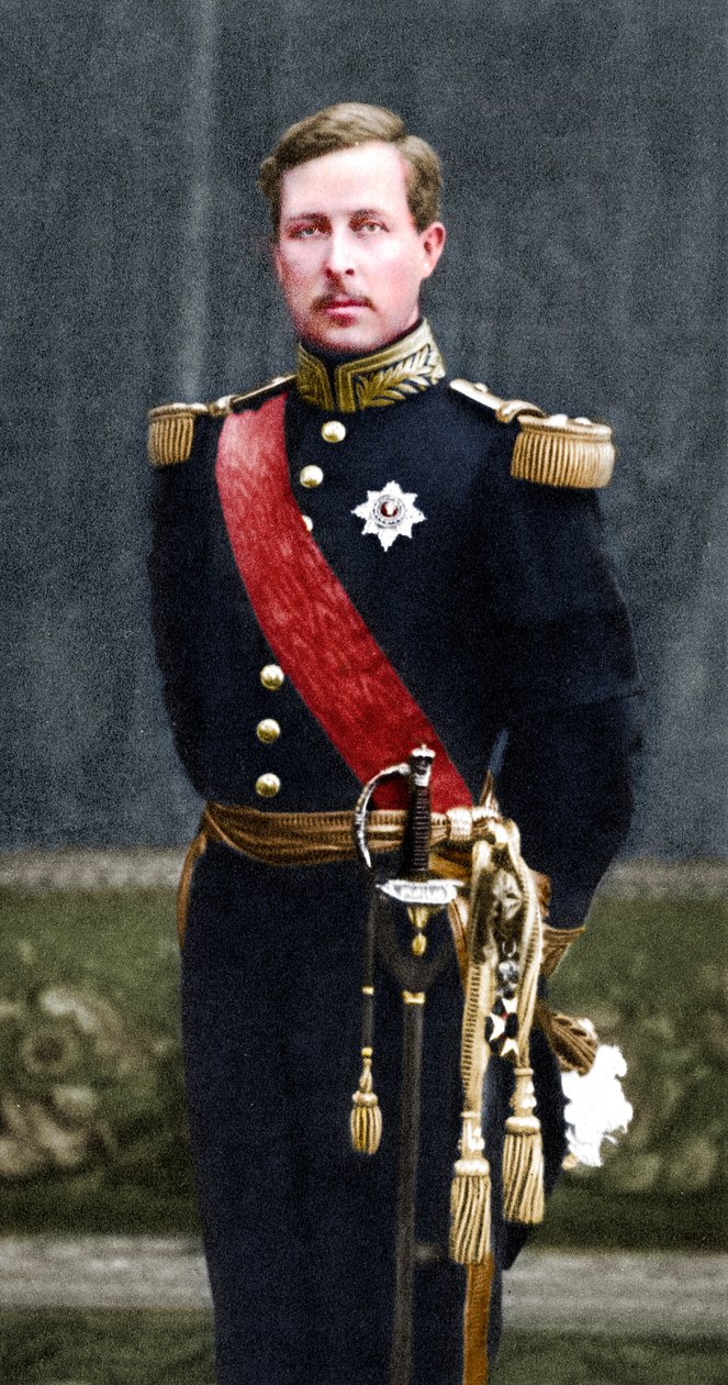 Albert I 1875-1934, rei dos belgas de 1909, em uniforme militar de Unbekannt