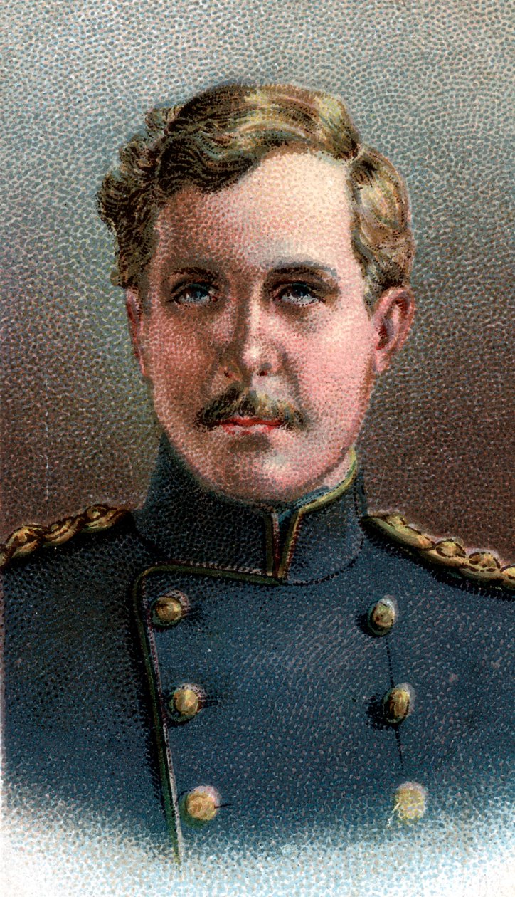Albert I 1875-1934, rei dos belgas de 1909, em uniforme militar, 1917 de Unbekannt
