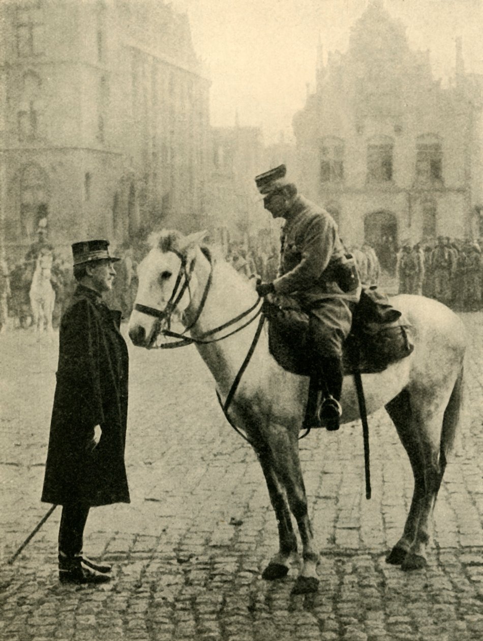 Albert I da Bélgica, Primeira Guerra Mundial, 1914, c1920. de Unbekannt