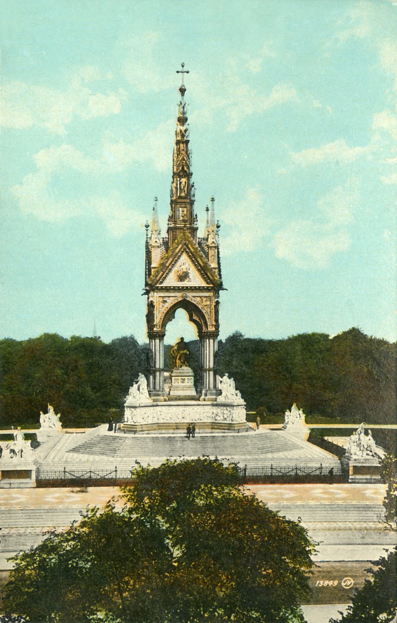 Albert Memorial, Londres, c1910. de Unbekannt