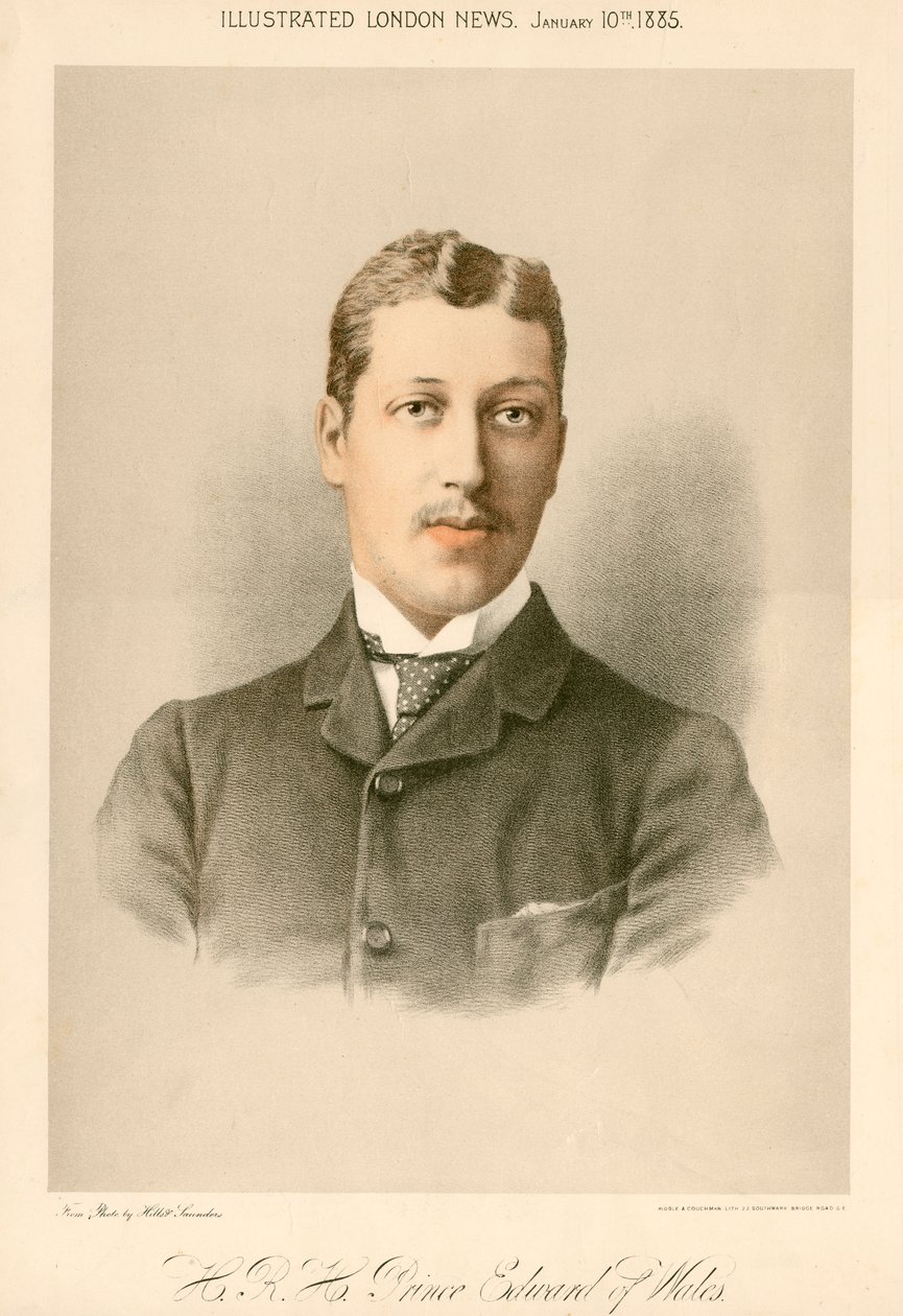 Albert Victor, duque de Clarence, 1885 de Unbekannt