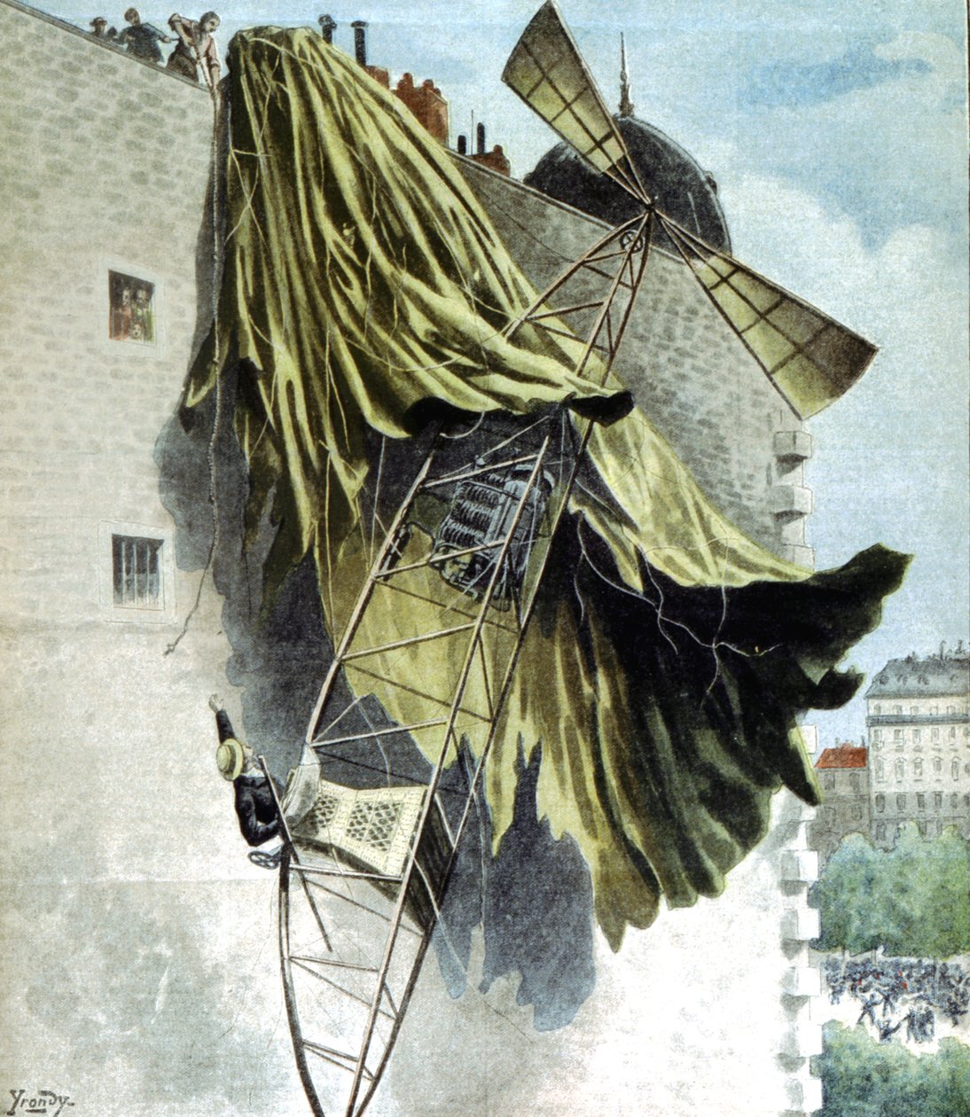 Alberto Santos-Dumont 1873-1932 Aeronauta brasileiro, tentativa malsucedida do Prêmio Deutsch de Unbekannt