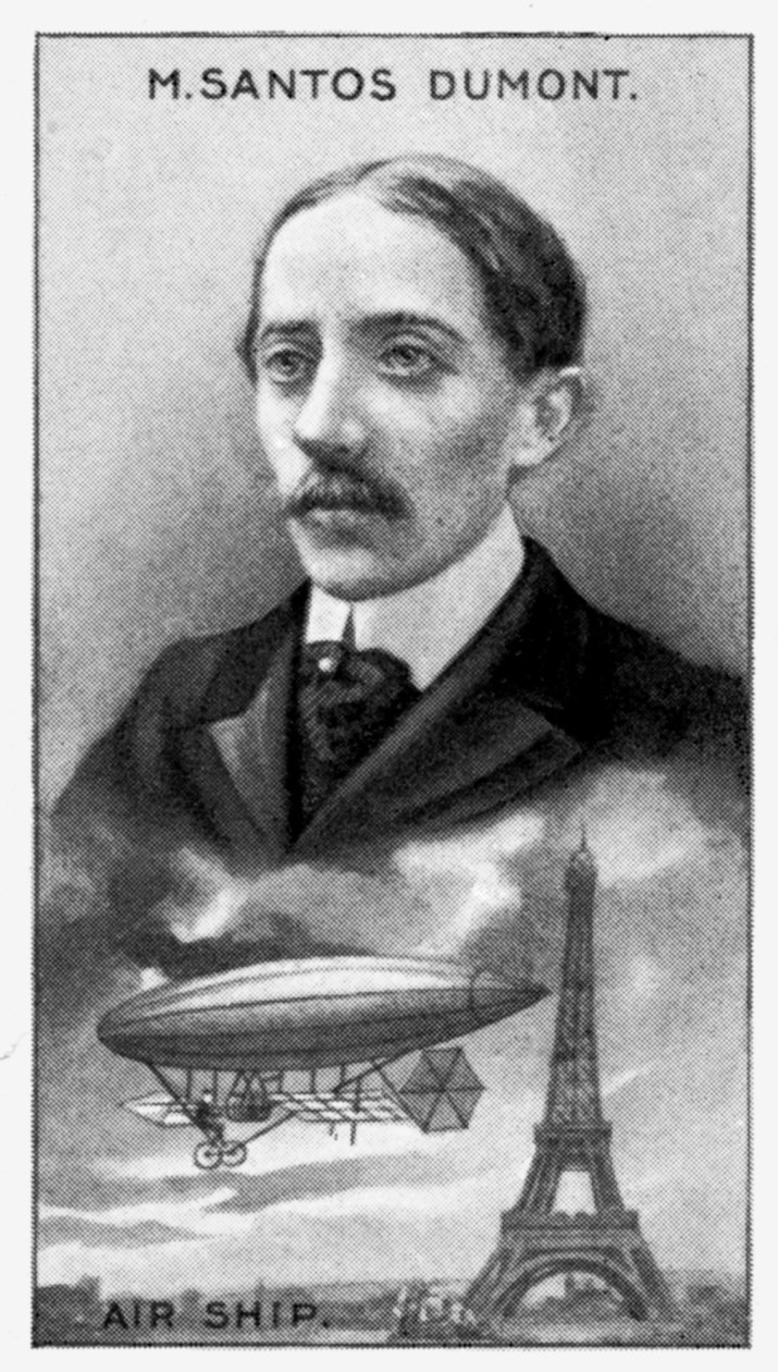 Alberto Santos-Dumont, pioneiro brasileiro da aviação, c1924 de Unbekannt