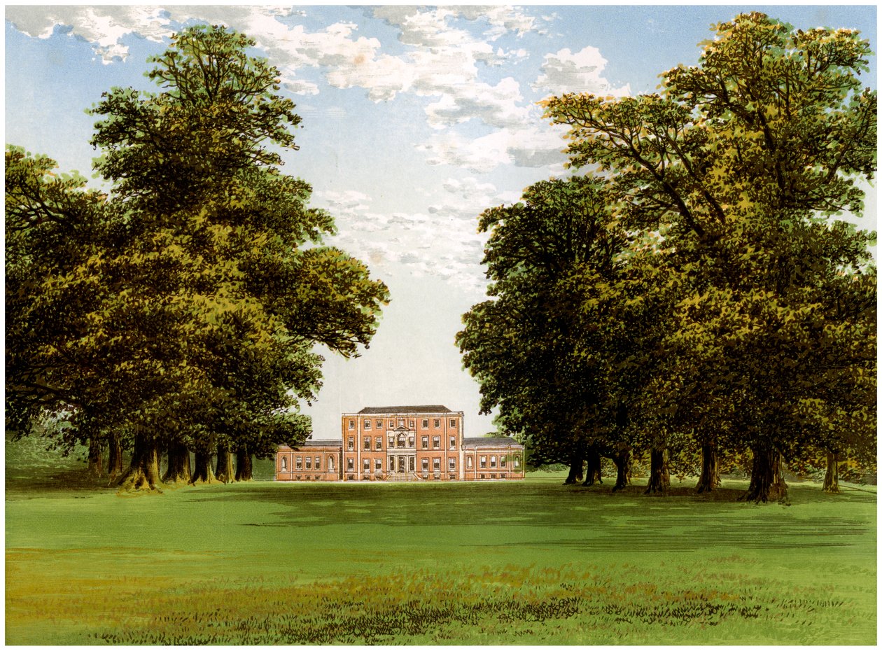 Aldby Park, Yorkshire, casa da família Darley, c1880 de Unbekannt
