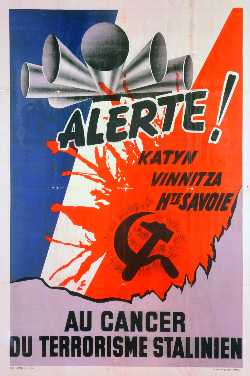 Alert !, para o Cancer of Stalinist Terrorism, c1940-1953 de Unbekannt