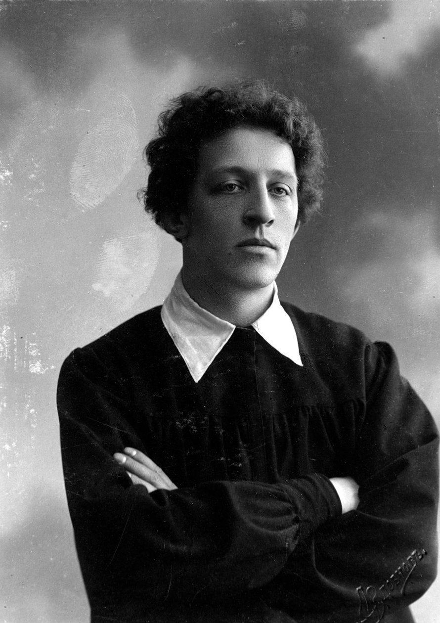 Alexander Blok, poeta russo, c1900s de Unbekannt