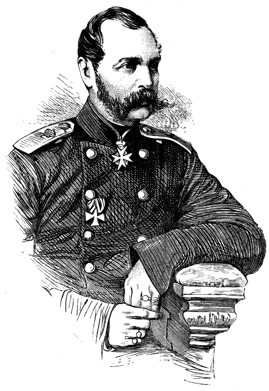 Alexandre II 1818-1881, czar da Rússia de 1855 de Unbekannt