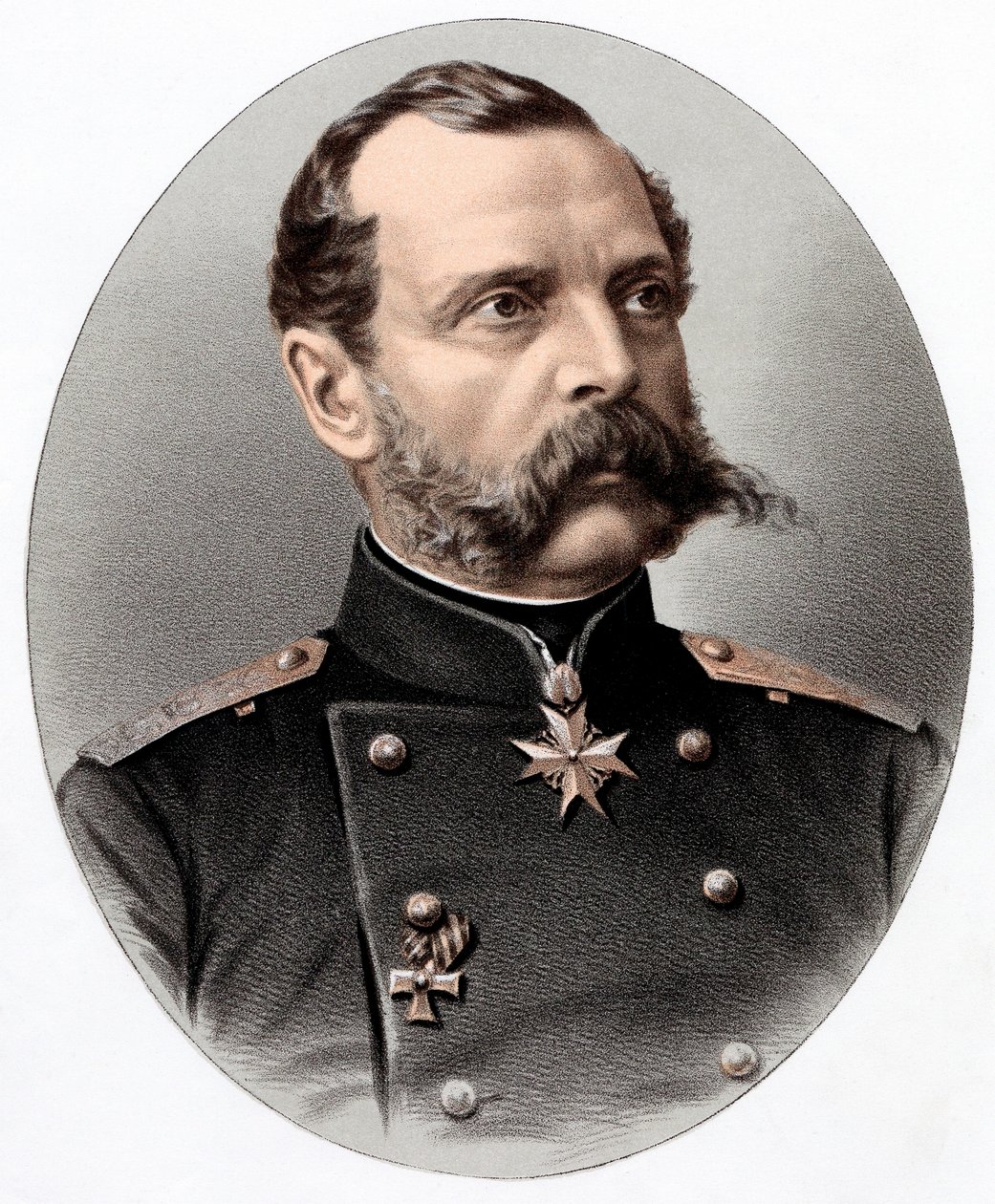 Alexandre II 1818-1881, czar da Rússia de 1855, c1880 de Unbekannt
